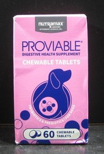 Nutramax  Proviable For Dogs 60 Chewable Tablets Exp. 2027+ picture