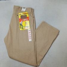 Vintage Wrangler Jeans Mens 40x32 Beige Cowboy Cut Bootcut 13MWZTN Original Y2K picture