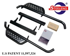 Heavy Duty Nerf Bars / Running Boards for EZGO TXT 1996-2021 Golf Cart(Set of 2) picture