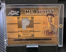 Donruss/Playoff 2005 Prime Cuts MLB Icons Bob Feller Mem #MLB-4 28/50 picture