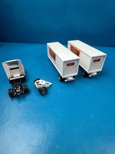 Vintage Winross Yellow Freight Double trailer Diecast Model USA picture