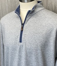 Johnnie O Men's Sully Quarter Zip Up Golf Pullover Wrinkle Resistant Size XL picture