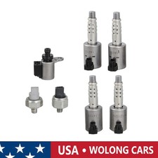 7pc RE0F10D JF016E JF017E CVT8 Transmission Solenoids Pressure Sensor for Nissan picture