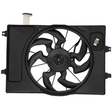 Condenser Cooling Fan Assembly For Hyundai Elantra 2017-2020 Kia Forte 2019-2022 picture