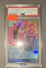 2018-19 Panini Status - New Breed Trae Young #NB-TYG Pink /25 (AU, RC) picture