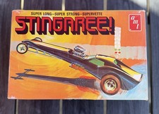 1/25 Scale AMT Vintage Stingaree Funny Car/Dragster Kit.   Complete.  Open Box picture
