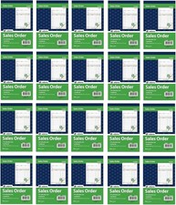 20 Pack Adams Sales Order Book, 2-Part, Carbonless, White/Canary 5-9/16 x 8-7/16 picture