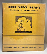 Elizabeth Coatsworth Sun’s Diary 1929 1st Ed Frank McIntosh Art Deco DJ picture