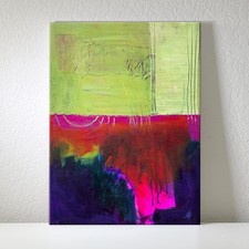 Original Abstract Expressionist Painting | 12x16 Acrylic On Canvas Wall Art picture