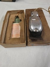 Vintage Wahl Solid Small Electric Hair Clipper 298550D Original Box Untested picture