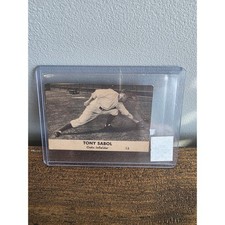 1947 Remar Bread Oakland Oaks Tony Sabol #15 Vintage Baseball Card Infielder picture