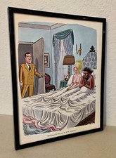 Playboy cartoon - I'd like you to meet my guru - 1974 - FRAMED -  picture