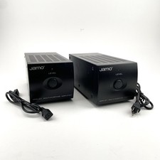 (2) Jamo MPA 201 Multi Purpose Compact 2 Channel Amplifiers 200W - Tested picture
