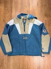 Vintage CFL Sacramento Gold Miners Starter Jacket Size XL Puffer Jacket 90s picture