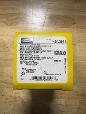 NEW Hubbell HBL Insulgrip Twist-Lock Plug 20A HBL2511 2511 picture