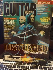 GUITAR WORLD-NOVEMBER 2002-DISTURBED on cvr. VINTAGE picture
