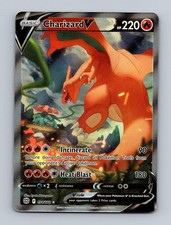 Charizard V 154/172 Ultra Rare Brilliant Stars Pokemon Holo Lightly Played picture
