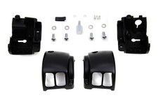 V-Twin 26-0988 Black Handlebar Control Switch Housing Kit for 11-17 Softail picture