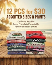 California Graphic T-Shirts 12-Pack Size 2xl Perfect Gift picture
