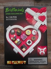Brickcraft Valentine's Day Box Of Chocolates 133pc Brick Building Set New In Box picture