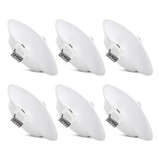 Facon 6Pack 4.5'' 12V LED Puck Light Recessed Light for RV Camper 4000K picture