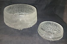 ITTALA ULTIMA THULE GLASS SERVING SET FOR HORS DOEUVRES SNACKS CANDY picture