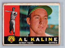 1960 Topps - Al Kaline #50 - HOF PR (Creased) picture