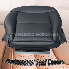 Driver Side Bottom Seat Cover 2010-2014 For Mercedes Benz E350 E550 Sedan Black picture