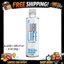 LubeLife 3X Anal Lube – Extra Thick Water Based Lube for Men, Women & Couples – picture