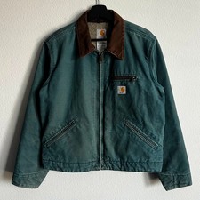 Carhartt WJ097 DTL WOMENS teal Detroit work wear jacket picture