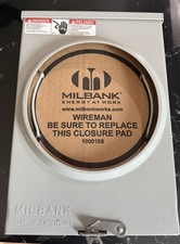 MILBANK METER PAN SERIES U-125 150 MAX 125 CONTINOUS 600VAC WITH HUB ON TOP picture