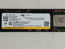 Micron 3400 MTFDKBA512TFH 512 GB PCIe Gen4 80mm Solid State Drive picture
