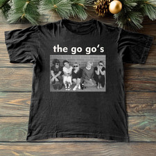 NEW The Go-Go's Black Cotton Shirt Full size S-5XL CL394 picture