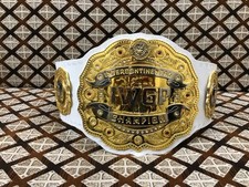 IWGP Intercontinental Heavyweights Championship belt Replica Real Brass Metal On picture