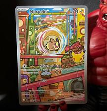 Morpeko 135/128 30th Celebration Full Art Holo Rare English Pokemon TCG picture