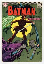 Batman #189 GD 2.0 1967 1st SA app. Scarecrow picture