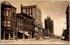 Postcard Washington Avenue; Lutheran Service Center; Waukegan, Illinois RPPC Jg picture