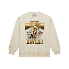 New York Knicks Mitchell & Ness 2026 NBA Finals Champions Crewneck Sweatshirt  picture