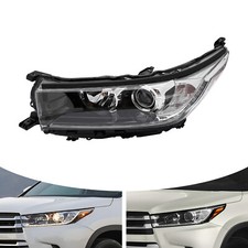 Headlight LH For 2017-2019 Toyota Highlander SE/Limited Left Driver w/LED DRL picture