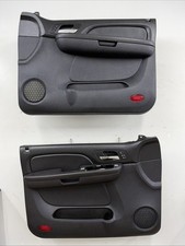 07-09 Chevy Tahoe Suburban GMC Yukon Set Of Front Power Door Panels OEM Black picture