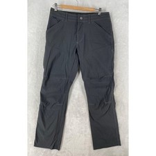 Kuhl Pants Mens 32x30 Gray Stretch Cargo Hiking Zip Pocket Quick Dry Outdoor picture
