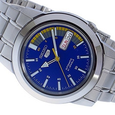 Seiko 5 Automatic Men's SNKK27K1 Blue Dial . picture
