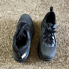 WOLVERINE Men’s Low Top Athletic Sneakers Black/Gray Lace-Up WORKING SHOES picture
