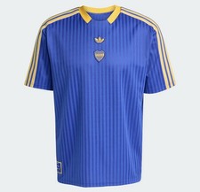 ⚽️ Boca Juniors Blue Adidas Icon Argentina Heritage Soccer Jersey LPF Men XS picture