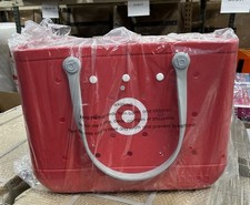 Target Bogg Bag Original Bullseye Tote Bag - Red with Removable Pouch New picture