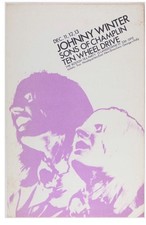 1969 Johnny Winter Boston Tea Party Concert Poster Sons of Champlin 11