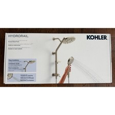 Kohler Hydrorail 3-in-1 Multifunction Shower Column Kit Brushed Nickel Finish picture