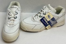 Cobbie Cuddlers (Size 10 Womens) All-White Leather Walking Shoes, Vintage 2000’s picture