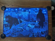 Everything is Quieter Mondo 36x24 Poster Daniel Danger Limited Edition Print picture
