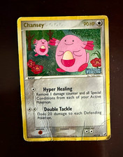 Pokémon Card: 2005 Chansey 20/115 EX Unseen Forces Stamped Reverse Holo 90HP picture